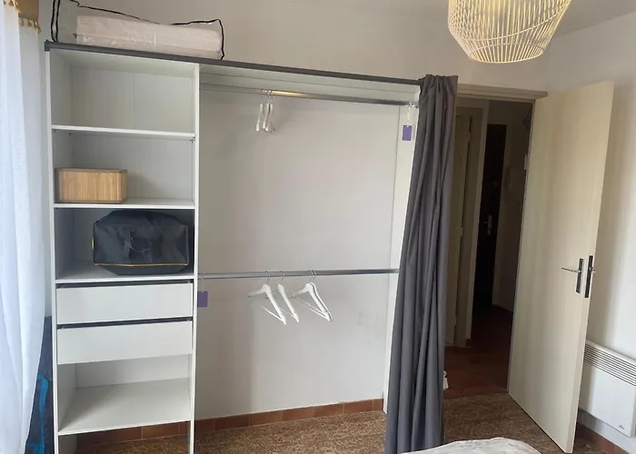 La Coquille - Appartement Spacieux 45M2, T2 A 1Min De La Plage - Wifi